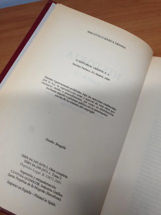 Heródoto Biblioteca Básica Gredos - COMPLETA