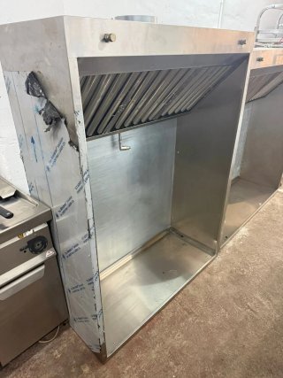 Campana extractora industrial acero inoxidable