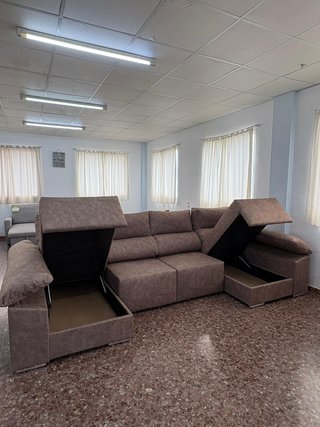 Sofá cama amplio rinconera con almacenaje NUEVO