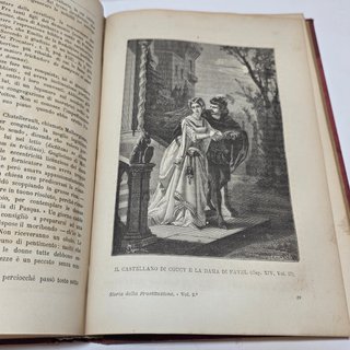 Libro Antico 1876/77 Storia Della Prostituzione