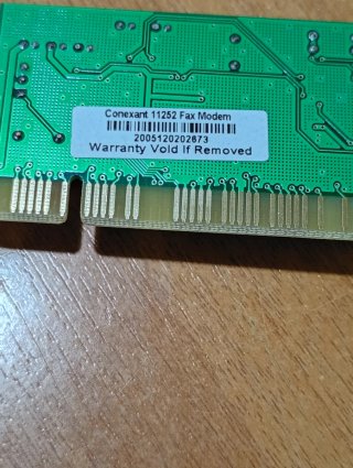 Scheda Modem Hantol BL-CONEXANT11252 Interna NUOVA
