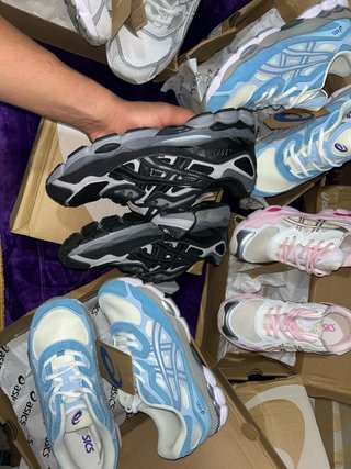 ASICS Zapatillas Deportivas Azul y Blanco