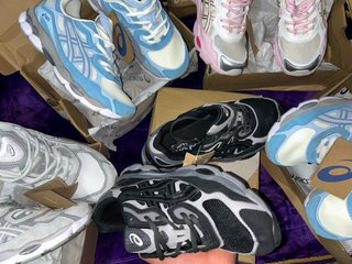 ASICS Zapatillas Deportivas Azul y Blanco