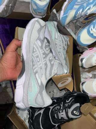 ASICS Zapatillas Deportivas Azul y Blanco