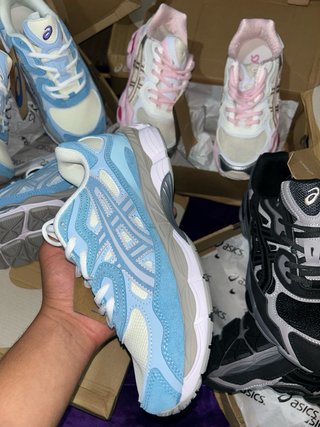 ASICS Zapatillas Deportivas Azul y Blanco