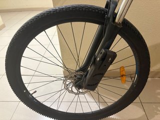 Bicicleta Eléctrica con Portaequipajes