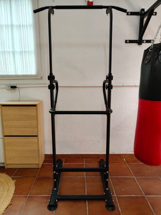 Power Tower Fitness Barra dominadas