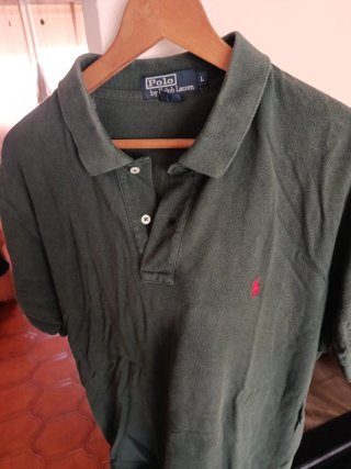 Polo Ralph Lauren Verde Talla L. No envío.