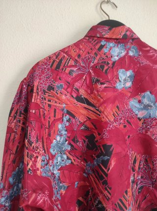 Blusa Vintage Oversize Estampada