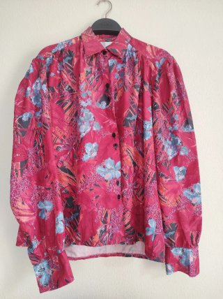 Blusa Vintage Oversize Estampada
