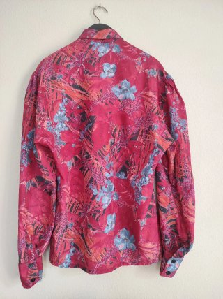 Blusa Vintage Oversize Estampada