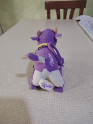 Peluche Mucca Milka Viola