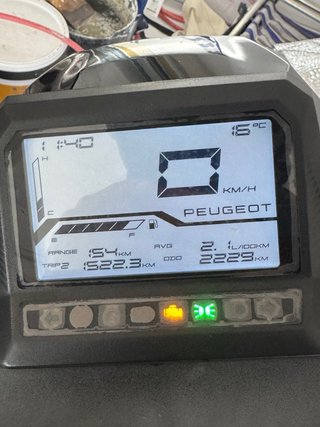 Peugeot Tweet 125cc Scooter Negra Automática