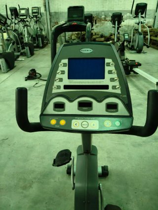 Bicicleta Estática Reclinada Gimnasio
