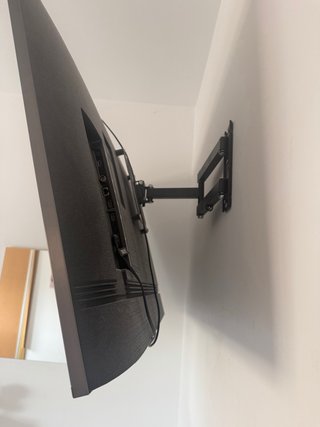 Televisión Samsung Smart TV Negra 55 pulgadas
