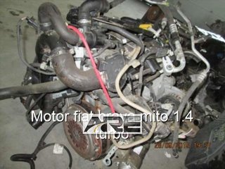 motor 198A4000 Fiat Bravo MiTo 1.4 Turbo g
