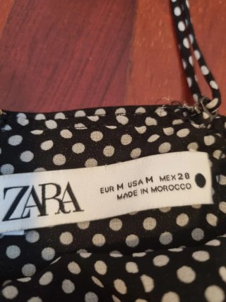 Vestido Zara lunares tirantes