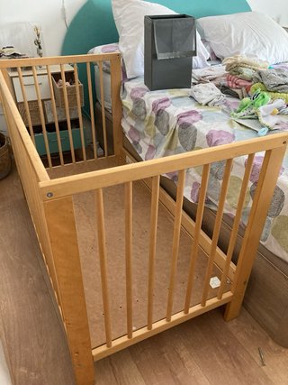 Cuna Gulliver Ikea 2 alturas + colchón