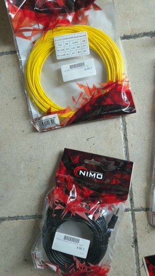 Lote cables y adaptadores NIMO