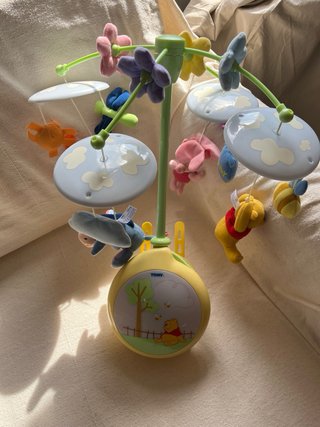 Móvil musical Winnie the Pooh