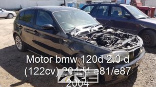 motor 204D4 BMW Serie 1 E81 E87 120d 2.0 d