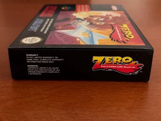 Zero the Kamikaze Squirrel SNES