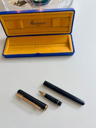 Pluma Waterman Vintage 80s con Estuche