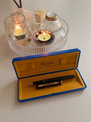 Pluma Waterman Vintage 80s con Estuche
