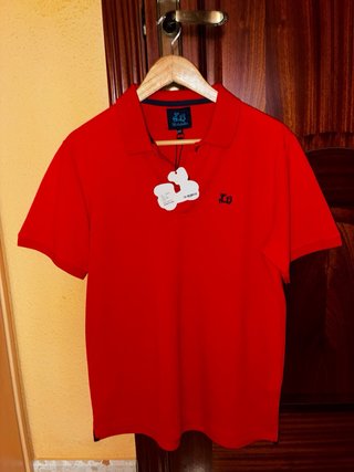 Polo Ridebike Rojo Talla S