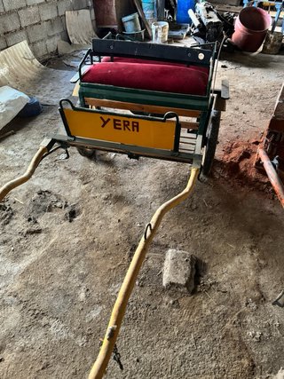 Carro para poni con asientos