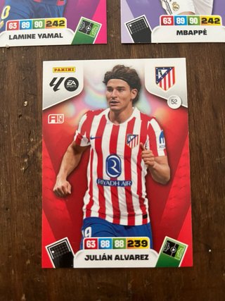 Lamine Yamal, Mbappé, Julián Álvarez Panini
