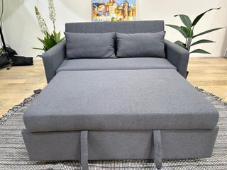 Sofá cama gris 140cm