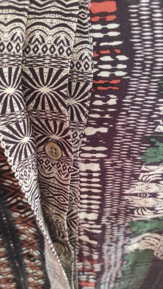 Blusa Desigual Talla XL Estampada