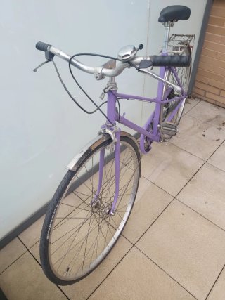 Bicicleta Vintage Morada Años 90