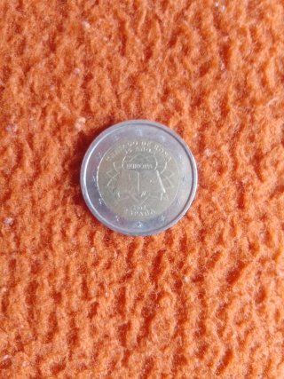 Moneda 2 euros España 2001