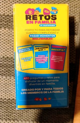 Juego de mesa Retos en Familia