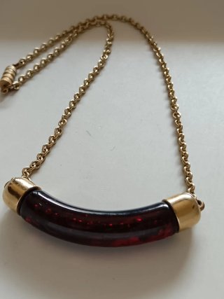 Collana d'epoca con pendente