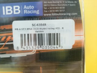 ENVÍO INCLUIDO 3 SCALAUTO MB AMG GT3, NSX GT3, Vip