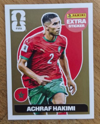 Cromo Panini Extra Hakimi Oro 2026