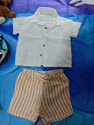 Conjunto Verano Niño T.9/12