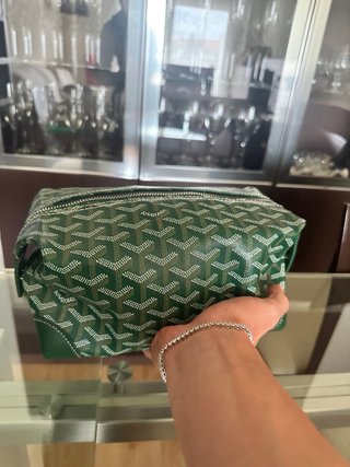Neceser Goyard Verde Multicolor