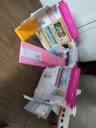 Ambulancia de Juguete Barbie Rosa