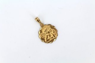 Medalla Angel 18K.1,3gr. Ref: 043-03-00192.