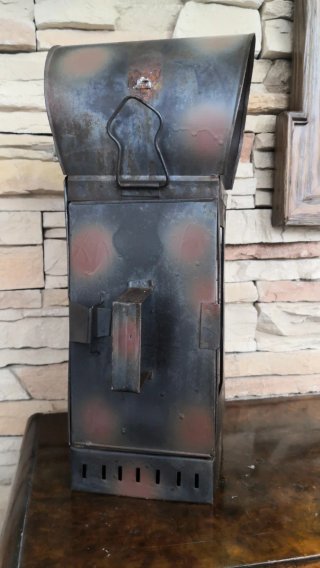 Farol metálico para vela