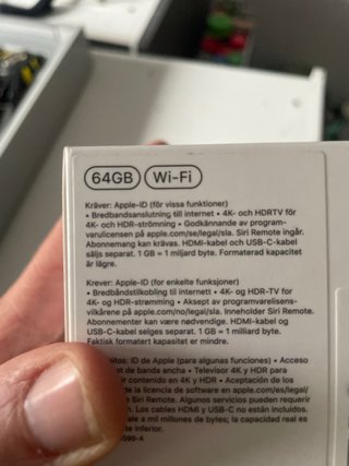 Apple TV 4K Wi-Fi