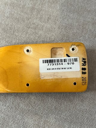 Mástil Fender Stratocaster AV II '61