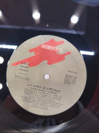 Vinilo La Dama Se Esconde