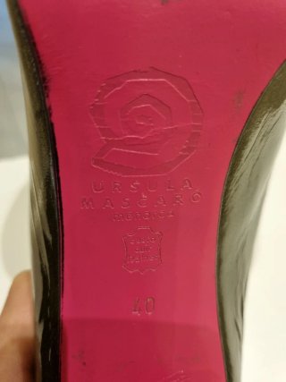 Zapatos Ursula Mascaro Verdes Talla 40