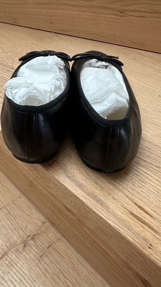 Bailarinas Chanel Piel Negra Talla 38