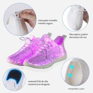 Zapatos LED Shinmax Hombre T42 y T44